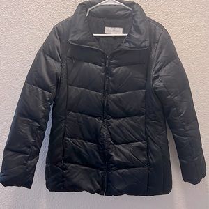 Calvin Klein fleece lined puffer jacket